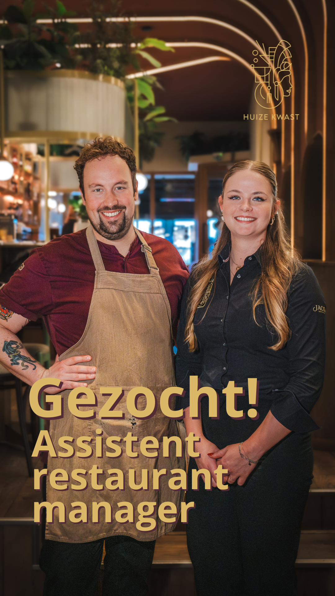 vacature assistent restaurant manager